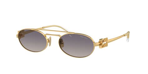 Miu Miu SMU54Z Oval Sunglasses 